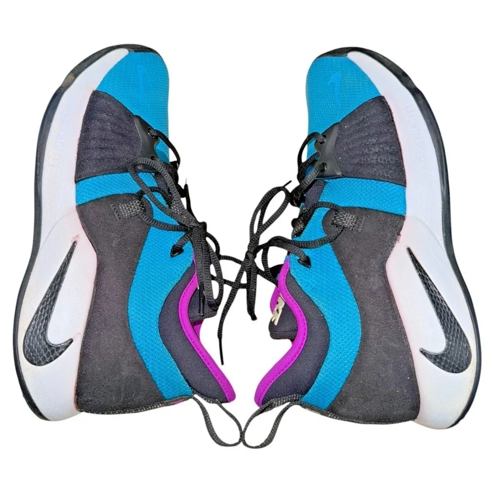 Nike PG 2 Basketball Shoes Mens 10 Pre-Owned Blue Lagoon Paul George‎ AJ2039-402